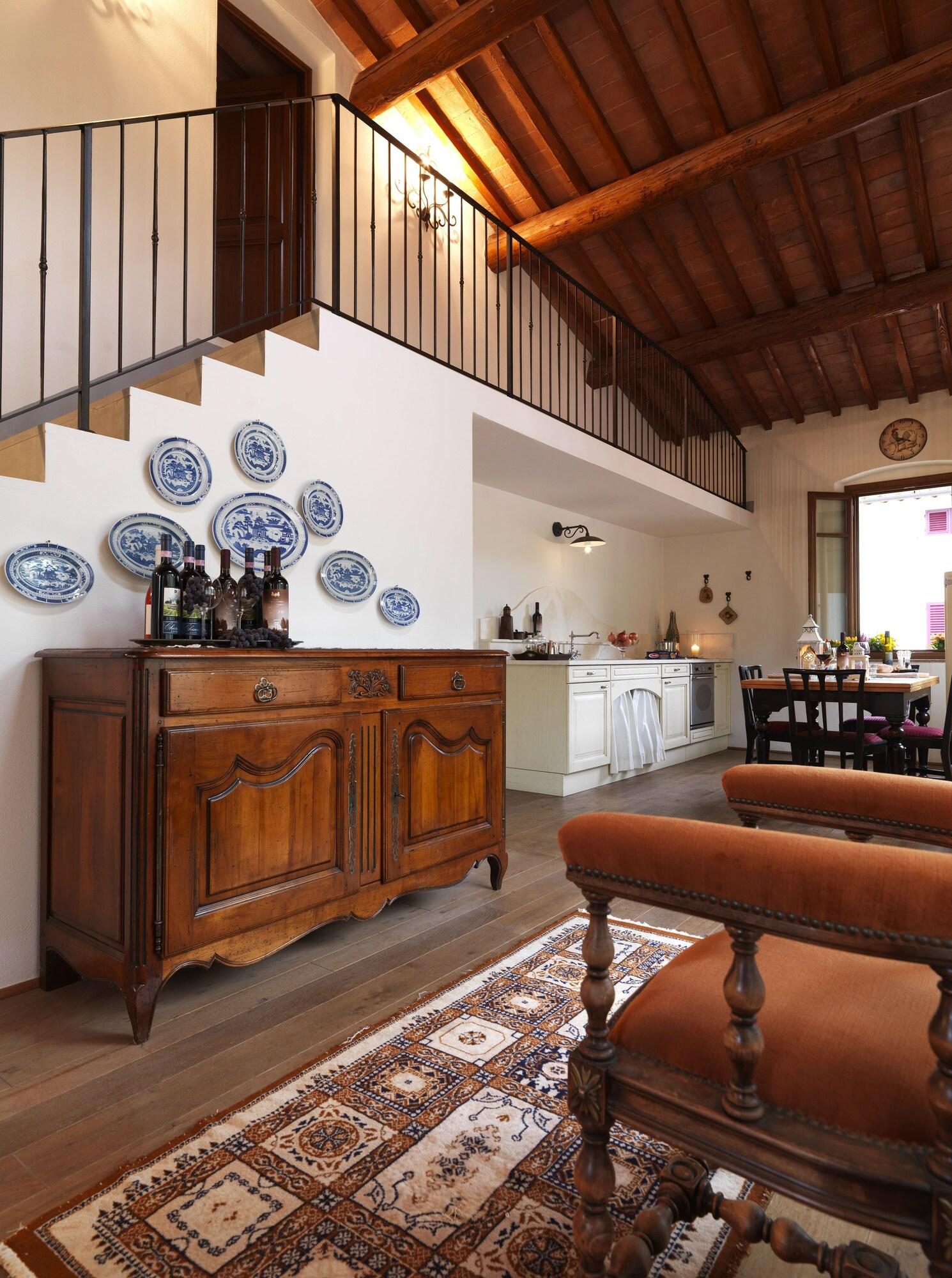 Appartamenti Agriturismo La Canonica Certaldo Bagian luar foto